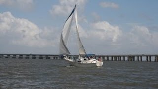 SOLD Used 1976 Irwin 37 Sloop Center Cockpit in Slidell Louisiana [upl. by Inohtna66]