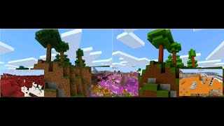 Minecraft Custom Biomesno mods [upl. by Aiclef76]