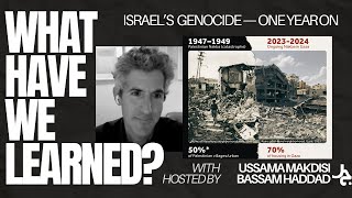 What Have We Learned Israel’s Genocide — One Year On  Featuring Ussama Makdisi Hosted by… [upl. by Furey]