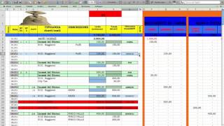 EXCEL CONTABILITA 2 PRIMA NOTA RICAVI [upl. by Savil486]