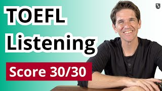 TOEFL Listening Tips for a Score 30 [upl. by Rimaa]