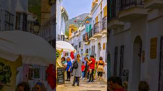 😍 The Breathtaking White Village of Spain📍FRIGILIANA 💙 world beautiful europe [upl. by Yreffeg]