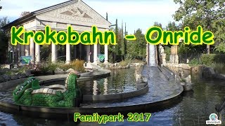 Krokobahn  Onride  Familypark 2017 [upl. by Duston629]