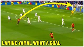 Lamine Yamal Makes History with Incredible Goal vs France  Euro 2024 [upl. by Arriaet]