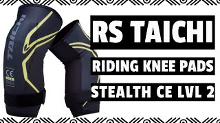 RS Taichi Knee Pads Stealth Knee Guards Review [upl. by Nairehs]