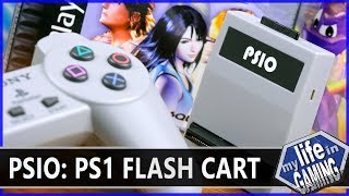 PSIO  PS1 Flash Cartridge  MY LIFE IN GAMING [upl. by Suckram]