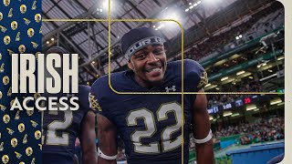 Irish Access quotIts a stable babyquot  Game 1 vs Navy  Notre Dame Football [upl. by Adnohsat]