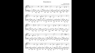 Greensleeves What Child is This  Piano Solo [upl. by Petulah]