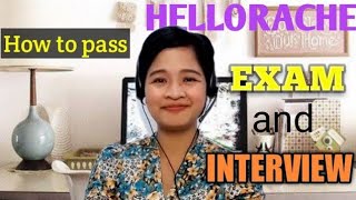 TIPS FOR HELLORACHE EXAM AND INTERVIEW [upl. by Speroni903]