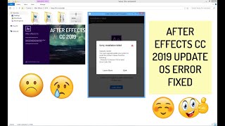 Install Adobe After Effects CC 2019 in Any version of Windows 100 Working [upl. by Askwith248]