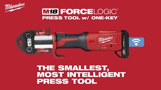 Milwaukee® M18™ FORCE LOGIC™ Press Tool w ONEKEY™ [upl. by Gairc]