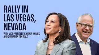 Nevada Rally with Vice President Kamala Harris and Governor Tim Walz [upl. by Anisamot834]