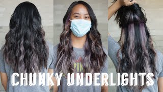 Hair Transformations with Lauryn 90’s trend 3 Chunky Underlight Techniques Ep20 [upl. by Sitnalta776]