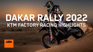 Dakar Rally 2022  KTM Factory Racing Highlights  KTM [upl. by Elleirbag389]