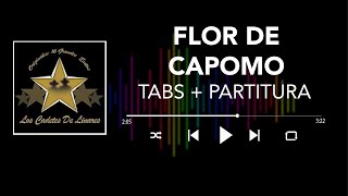 Los Cadetes de Linares  Flor de Capomo Bass CoverTabs  Partitura  Acordes [upl. by Anotal]