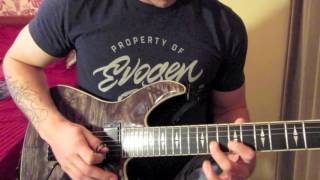 Protest the Hero  Harbinger Guitar Solo Cover [upl. by Allenrad]