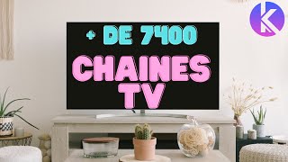 Regarder  de 7400 CHAINES TV Gratuites Légalement liens de secours [upl. by Gael]