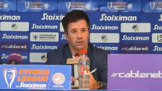 🎙 Postmatch Press Conference  ΑΠΟΕΛ 01 ΑΕΚ Λκας Α Φάση6η Αγκή [upl. by May]