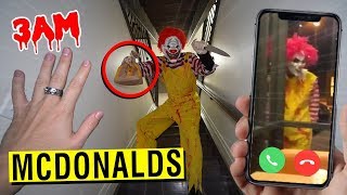 CALLING RONALD MCDONALD ON FACETIME AT 3 AM ATTACKED [upl. by Slerahc]