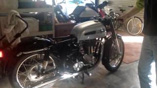 steves norton ES2 600 single [upl. by Nelyaw]