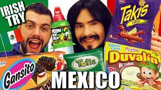 Irish People Taste Test MEXICAN SNACKS  UnBoxing [upl. by Catie]