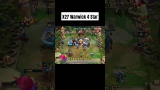 x27 Warwick 4 Star tft teamfighttactics 4star warwick [upl. by Eimmak]