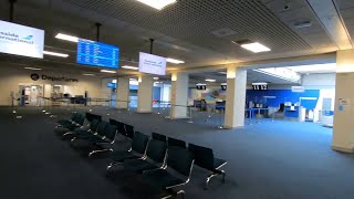 TEESSIDE INTERNATIONAL AIRPORT  UK  190621  NEAR EMPTY [upl. by Ahsyad975]