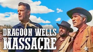 Dragoon Wells Massacre  Free Cowboy Film  Old West [upl. by Cazzie]