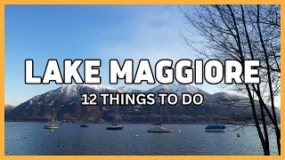 12 Things to do in Lake Maggiore  Bungee Jumping Boat Tours amp MORE [upl. by Leroy]