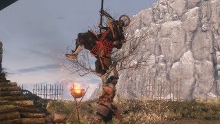 Sekiro Shadows Die Twice  Seven Ashina Spears Boss Fight [upl. by Animar]