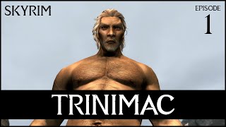 Skyrim Build TRINIMAC  1  Elf Warrior God [upl. by Prowel]