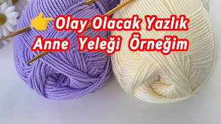 İki şiş  Kolay Güzel Örgü modeli yelek örneği yelekyapımı yelekmodelleri orgu örgü [upl. by Mak]