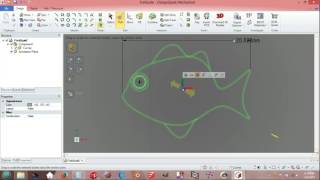 DesignSpark Mechanical  How To Scale 2D Sketch [upl. by Ivatts]