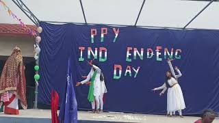 independence day celebration at st anna school dance performance by Blue group students [upl. by Missi]