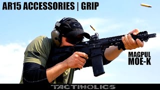 AR15 Accessories  Magpul MOEK Grip  Tactiholics™ [upl. by Schargel273]