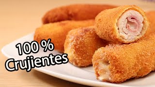 Libritos de Lomo 👉 Rellenos de Jamón y Queso ✅ [upl. by Attecnoc]