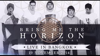 BRING ME THE HORIZON Sempiternal LIVE IN BANGKOK 2014 Full [upl. by Enyala]