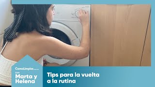 Consejos para preparar la vuelta a la rutina con HogarDiez [upl. by Halona273]