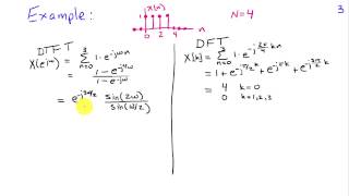 The Discrete Fourier Transform Sampling the DTFT [upl. by Anselma831]