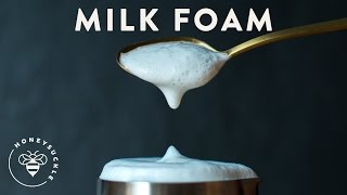 How to Foam Milk for a Latte 3 Ways  COFFEE BREAK SERIES  HONEYSUCKLE [upl. by Areta]