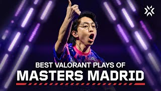 Top 10 Plays  VALORANT Masters Madrid [upl. by Yarod511]