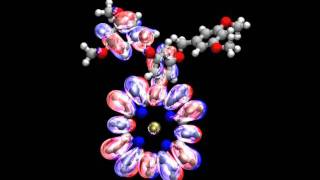 Nonadiabatic QM simulation of lightharvesting dendrimer [upl. by Yllen]