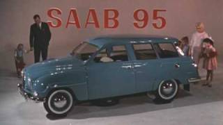 Saab TVreklam från 1961  quotSaab 95  Konturenquot [upl. by Eizzo]