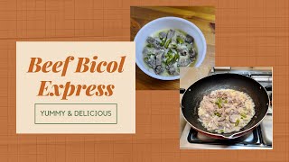 Beef Bicol Express [upl. by Hanford]