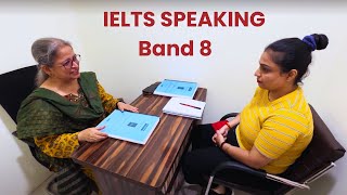 IELTS Speaking Mock Interview with feedback  go from 65 to 8 band by avoiding these mistakes [upl. by Anirhtak]