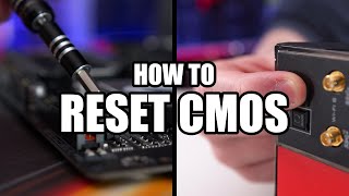 How To Reset Bios CMOS [upl. by Ittocs]