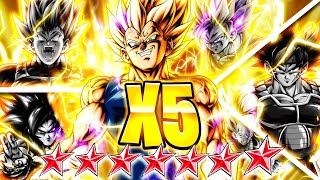 THIS IS WHAT VEGETA DESERVES 14 ARTS BOOST 5x ZENKAI BUFF ULTRA MV IS HIM IN DRAGON BALL LEGENDS [upl. by Si]