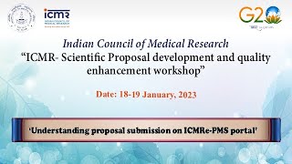 Understanding proposal submission on ICMR ePMS portal [upl. by Geordie244]