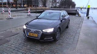 Audi A4 Avant 2017  Start Up Drive In Depth Review Interior Exterior [upl. by Adnarim]