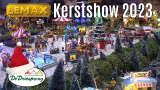 LEMAX Kerstshow 2023 Tuincentrum de Driesprong  ⭐⭐⭐⭐⭐ christmas decoration ideas [upl. by Ayhtnic373]